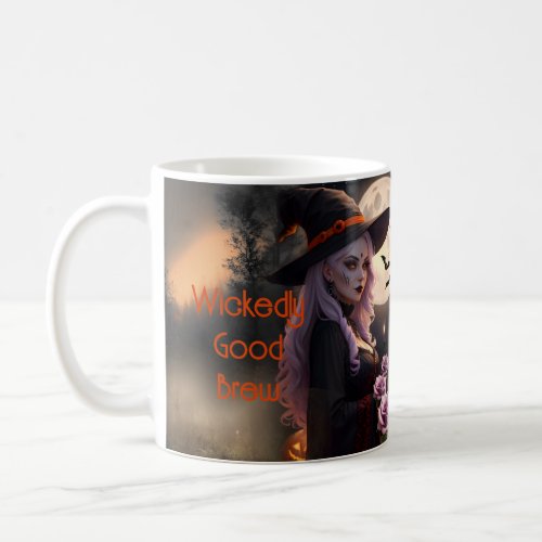 Wickedly Good Brew Witches Spellbinding Coffee Mug