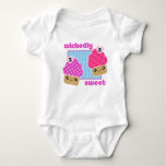 Wickedly Sweet Kawaii Cupcakes Baby Baby Bodysuit