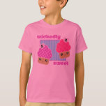 Wickedly Sweet Kawaii Cupcakes Pink T-Shirt
