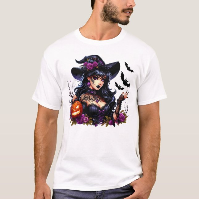 Wickedly Witchy Apparel T-Shirt (Front)