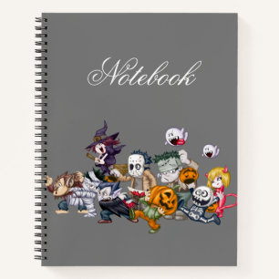 Wickedly Wonderful: Halloween Themed Spiral  Notebook