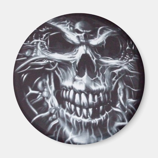 WICKEDSKULL MAGNET (Front)