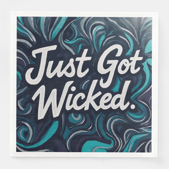 WickedWitch  Paper Dinner Napkins (Front)