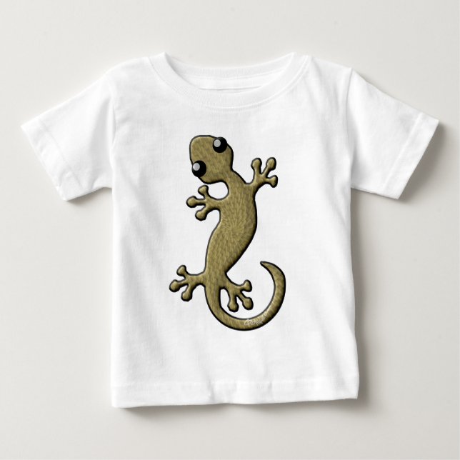 Wicker gecko baby T-Shirt (Front)