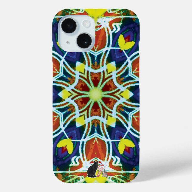 Wicker Kaleidoscope Case-Mate iPhone Case (Back)