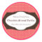 Wicker Label Jar Favor Sticker
