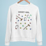 Wicket Cool Whimsical Hand-Illustrated Croquet Sweatshirt