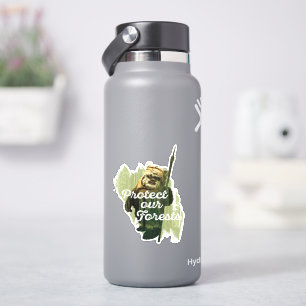Wicket Endor Graphic - "Protect Our Forests" Sticker