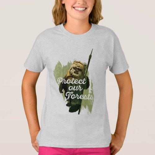 Wicket Endor Graphic _ Protect Our Forests T_Shirt