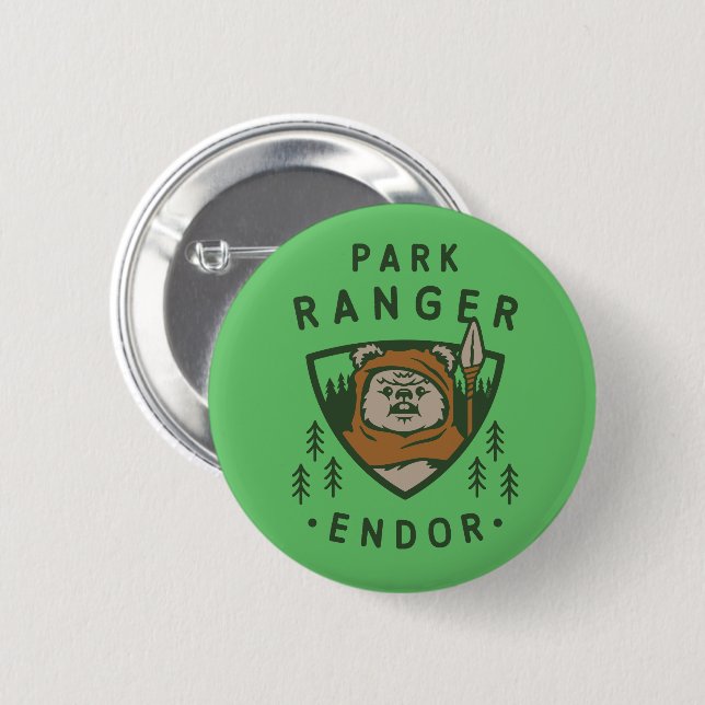 Wicket Park Ranger Graphic Button (Front & Back)