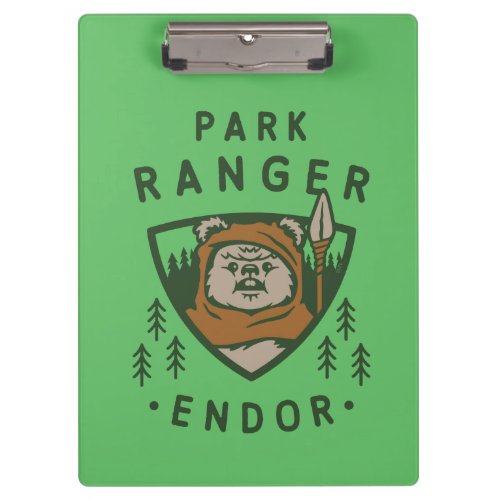 Wicket Park Ranger Graphic Clipboard