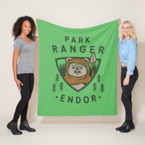 Wicket Park Ranger Graphic Fleece Blanket