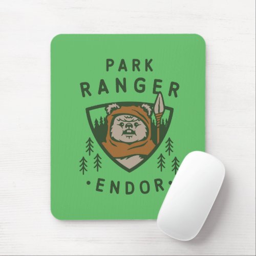Wicket Park Ranger Graphic Mouse Pad