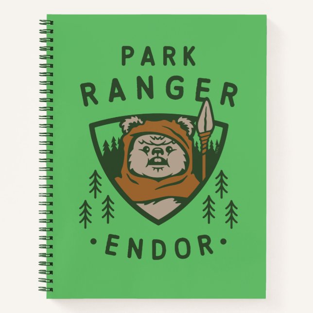 Wicket Park Ranger Graphic Notebook (Front)