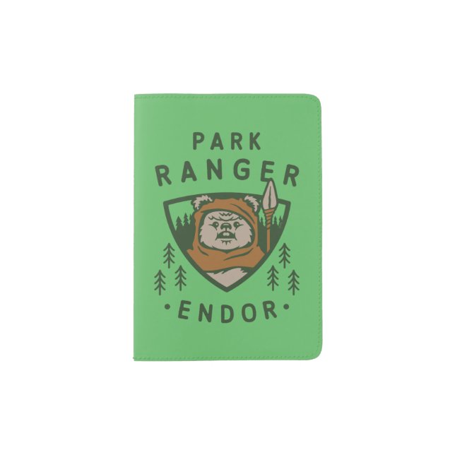 Wicket Park Ranger Graphic Passport Holder (Front)