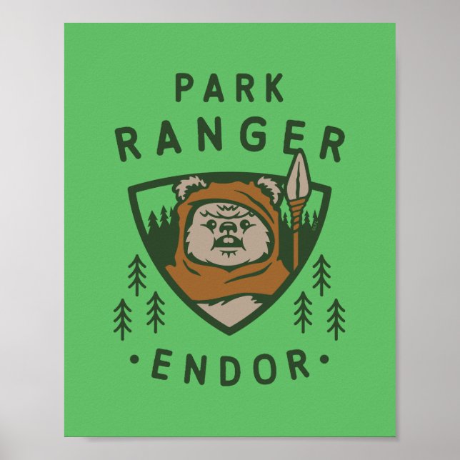 Wicket Park Ranger Graphic Poster (Front)