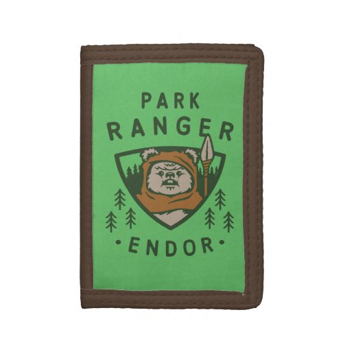 Wicket Park Ranger Graphic Trifold Wallet
