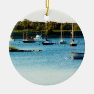 Wickford Rhode Island harbor ornament
