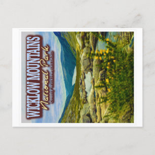 WICKLOW MOUNTAINS NATIONAL PARK - WICKLOW IRELAND POSTCARD
