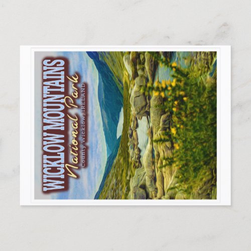 WICKLOW MOUNTAINS NATIONAL PARK _ WICKLOW IRELAND POSTCARD