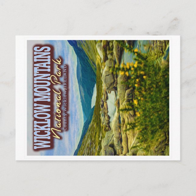 WICKLOW MOUNTAINS NATIONAL PARK - WICKLOW IRELAND POSTCARD (Front)
