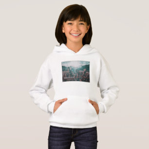 WICKLOW MOUNTAINS WATERCOLOR - WICKLOW IRELAND HOODIE