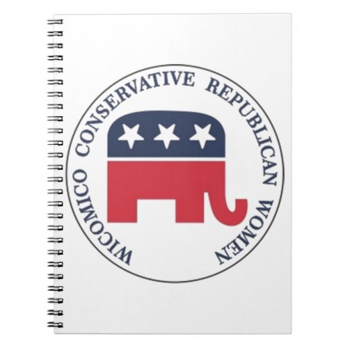 Wicomico Conservative Republican Women Notebook