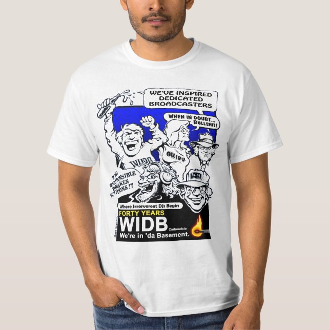 WIDB Anniversary Shirt Reprint (Front)