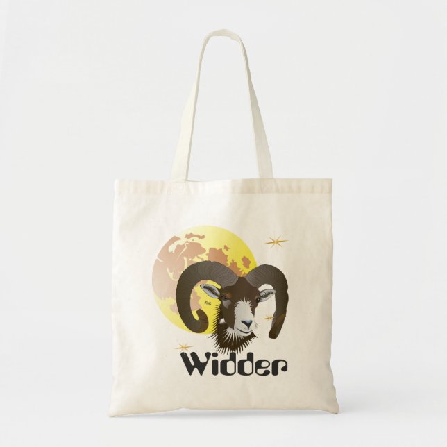 Widder 21. März bis 20. April Tasche Tote Bag (Front)