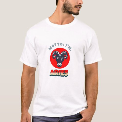 Widder  Aries   T_Shirt
