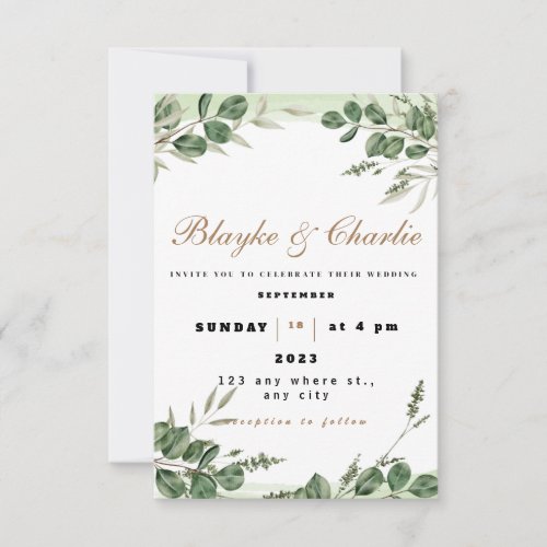 Widding invitations Simple Widding invitations