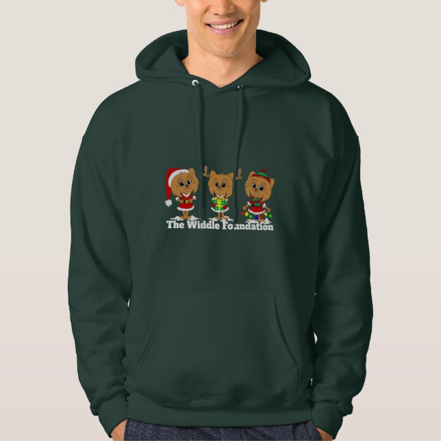 Widdle Foundation Holiday Hoodie (Front)