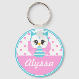 Widdle Owl Customized Keychain