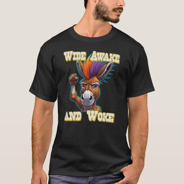 Wide Awake and Woke T-Shirt (Front)