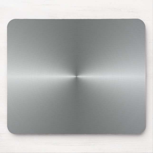 wide circular steel mouse pad (Front)
