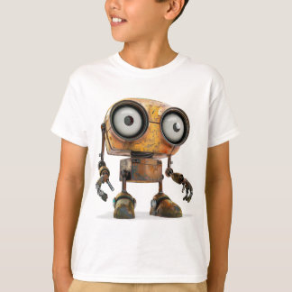Wide-Eyed Rust Droid T-Shirt