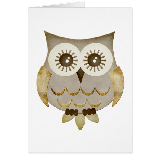 Wide Eyes Owl (Front)