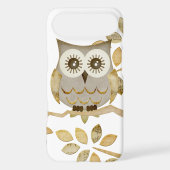 Wide Eyes Owl in Tree Case-Mate iPhone Case (Back)