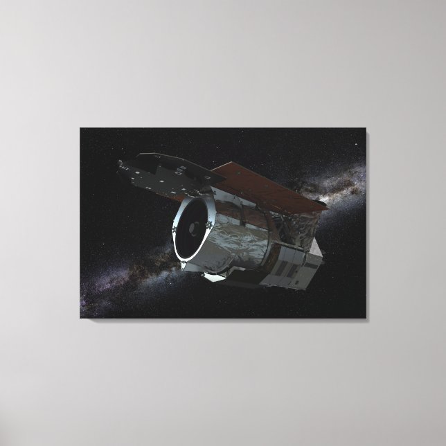 Wide-Field Infrared Survey Telescope Spacecraft Canvas Print (Front)