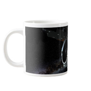 Wide-Field Infrared Survey Telescope Spacecraft Giant Coffee Mug