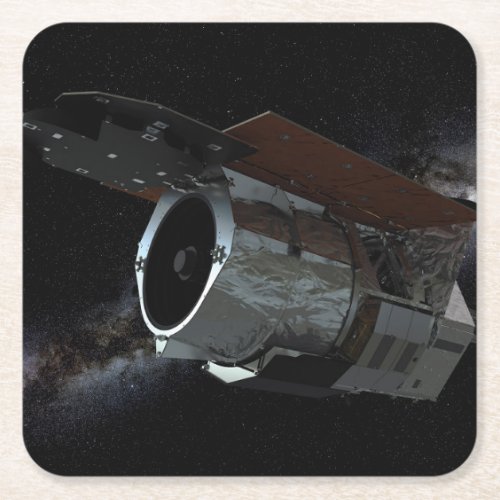 Wide_Field Infrared Survey Telescope Spacecraft Square Paper Coaster