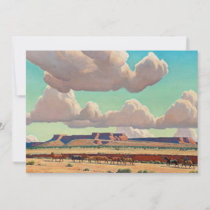 Wide Lands of the Navajo by Maynard Dixon Invitation