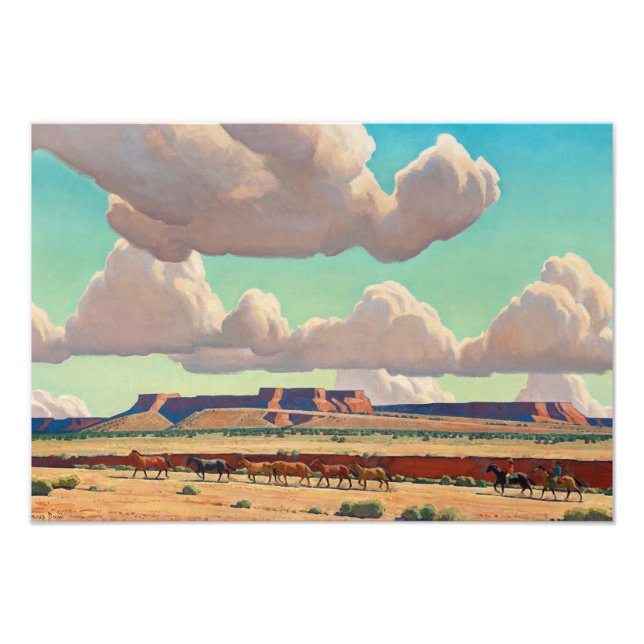 Wide Lands of the Navajo by Maynard Dixon  Photo Print (Front)