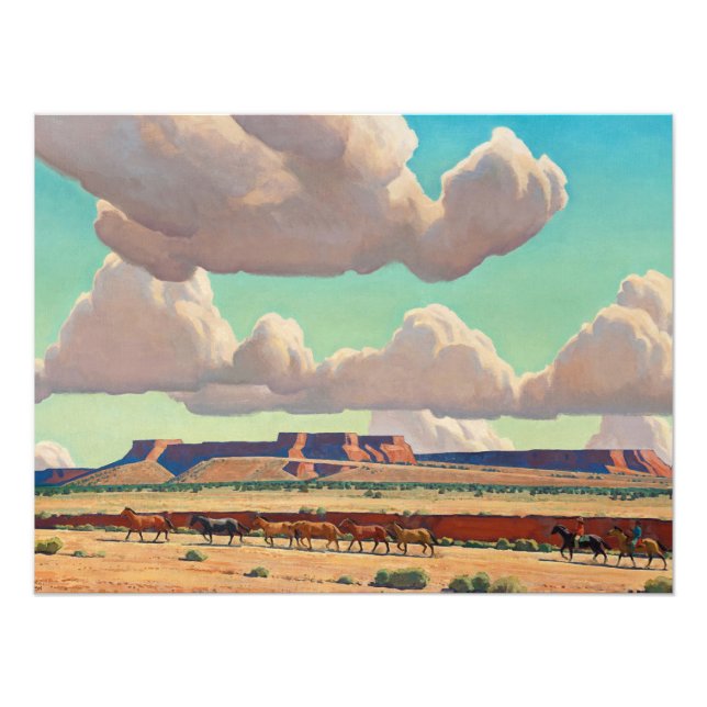 Wide Lands of the Navajo by Maynard Dixon Photo Print (Front)
