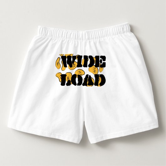 Wide Load Potato Chip Design Undies Boxers (Back)
