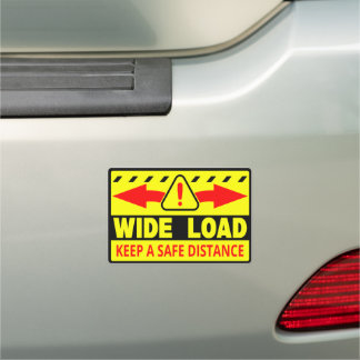 Wide Load sticker decal truck vehicle caution