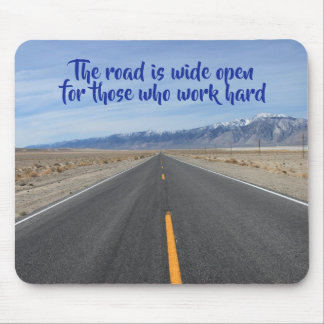 Wide Open Road Mouse Pad