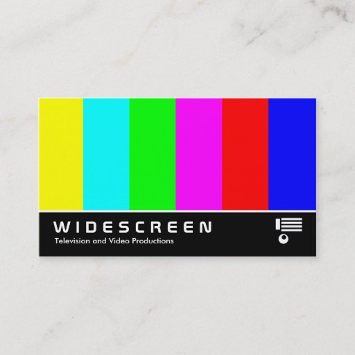 Customizable Widescreen 03 business card templates
