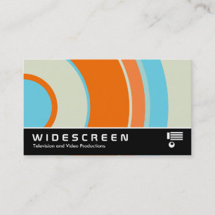 Widescreen 0429 - Colorful Circle 03 Business Card