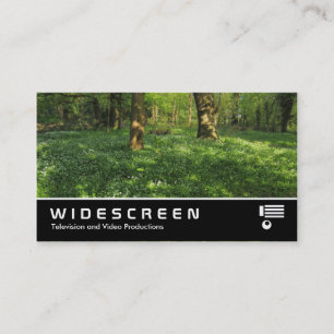 Widescreen 0439 - Spring in the Woods Business Card